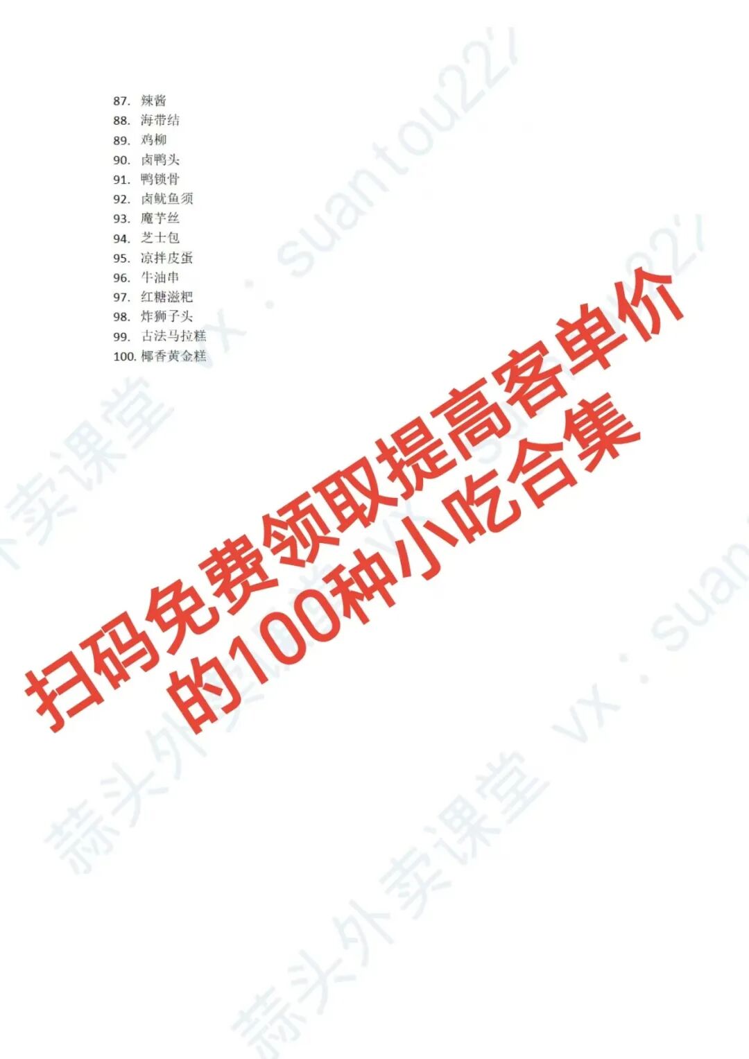 小吃矩阵怎么提高外卖客单价？菜单分层与套餐组合实操【蒜头外卖运营】文章配图